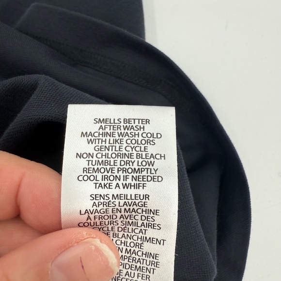 Travis Mathew Polo Shirt Men Medium Blue Gray Colorblock Short Sleeve Pima Blend - Picture 6 of 9